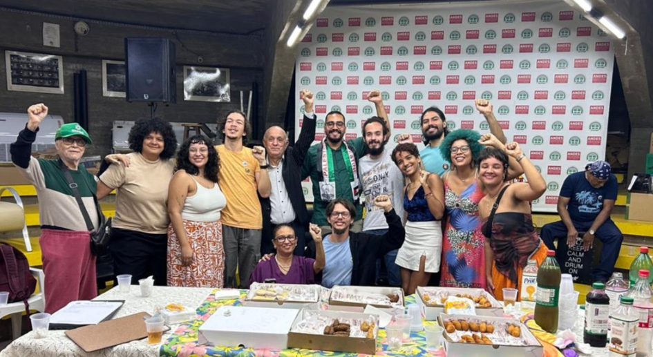 Empossadas Diretoria e representação colegiada da Adufmat-Ssind 2025-2027