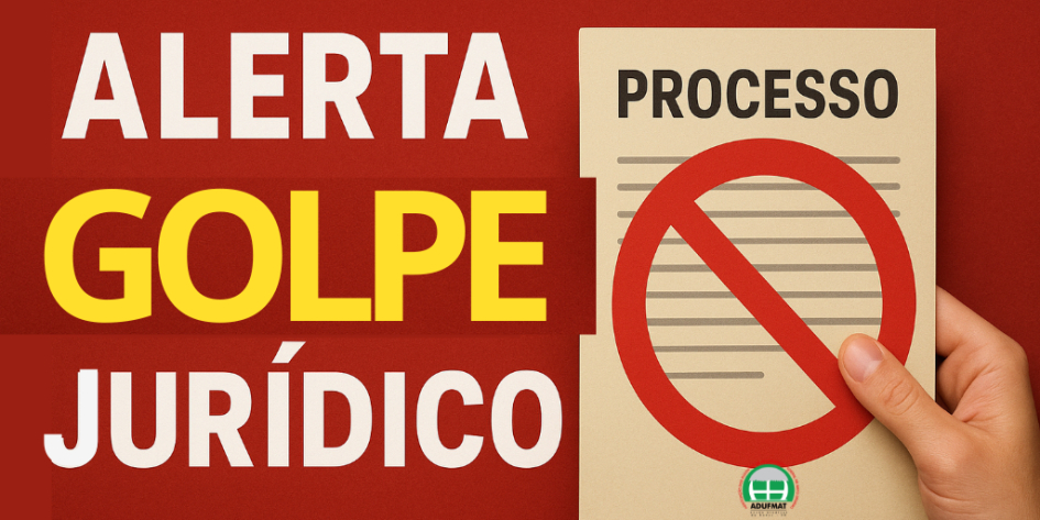 ⚠️ Alerta: mais uma mensagem falsa utilizando o nome da Adufmat‑Ssind