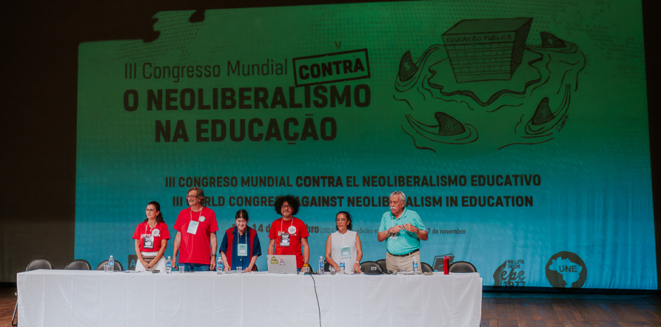 Começa o III Congresso Mundial contra o Neoliberalismo na Educação no Rio de Janeiro