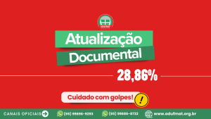 Sindicato solicita que docentes atualizem documenta&ccedil;&atilde;o ligada ao processo dos 28,86%
